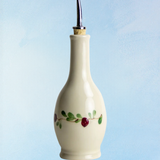 stoneware - oil dispenser: cranberry
