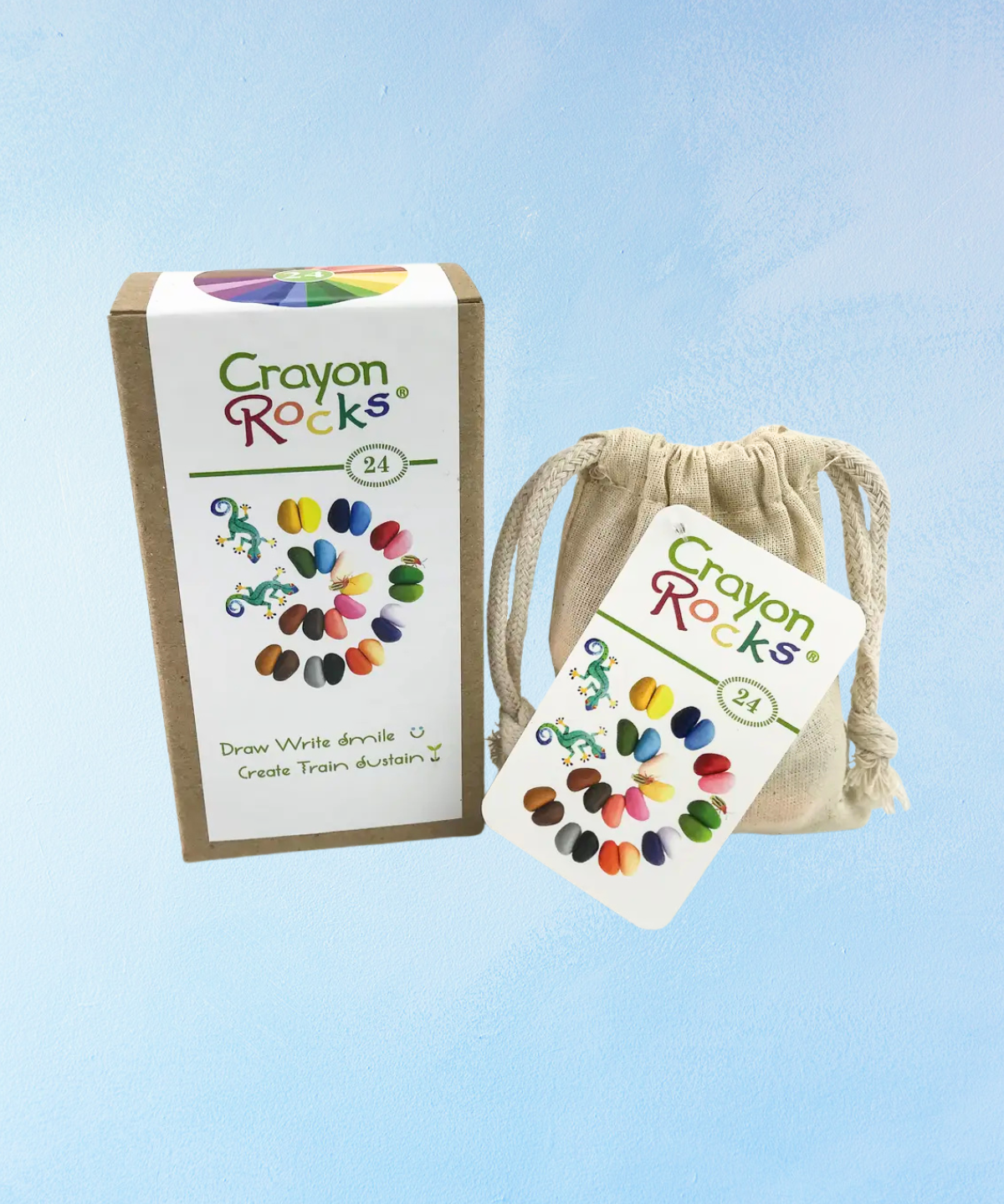 toy - crayon rocks 24 set