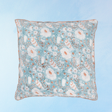 pillow cover - linen mabel blue