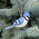 ornement - oiseau en feutre (plusieurs modèles)