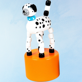 toy - push puppet - dalmation