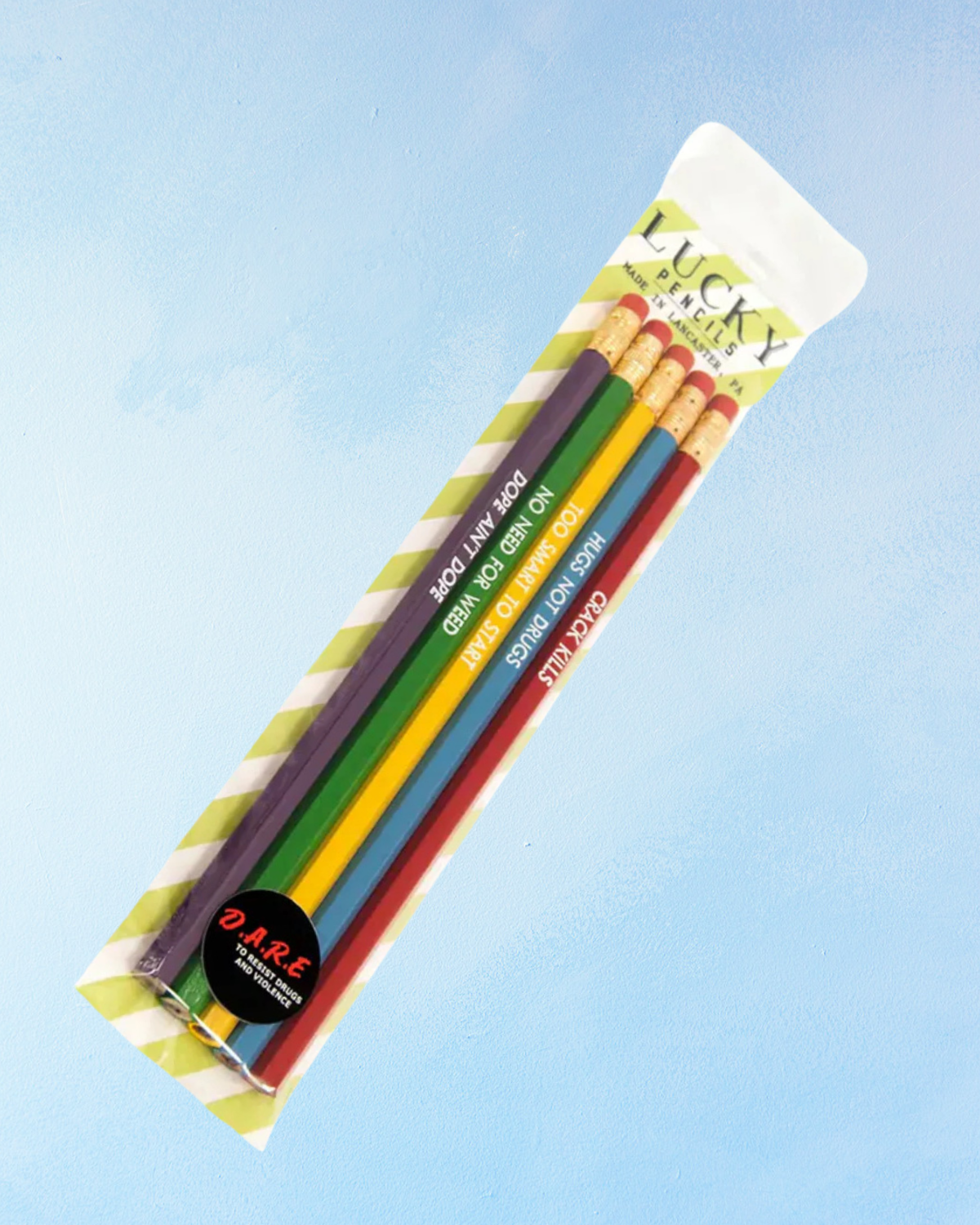 set of pencils - D.A.R.E program
