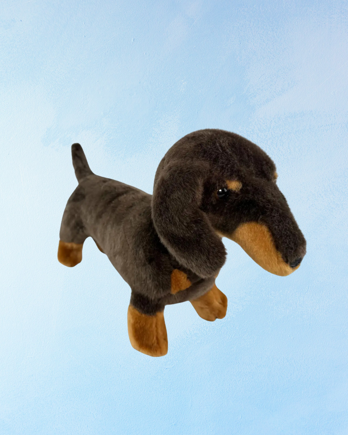 stuffed toy - brown dachshund