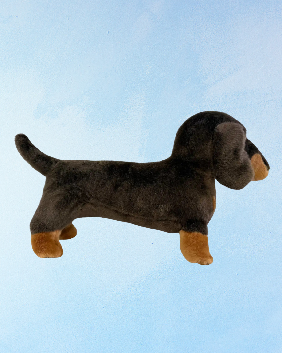 stuffed toy - brown dachshund