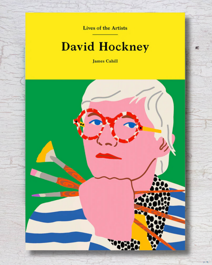 book - david hockney - lives of the artists