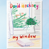 livre - david hockney ma fenêtre