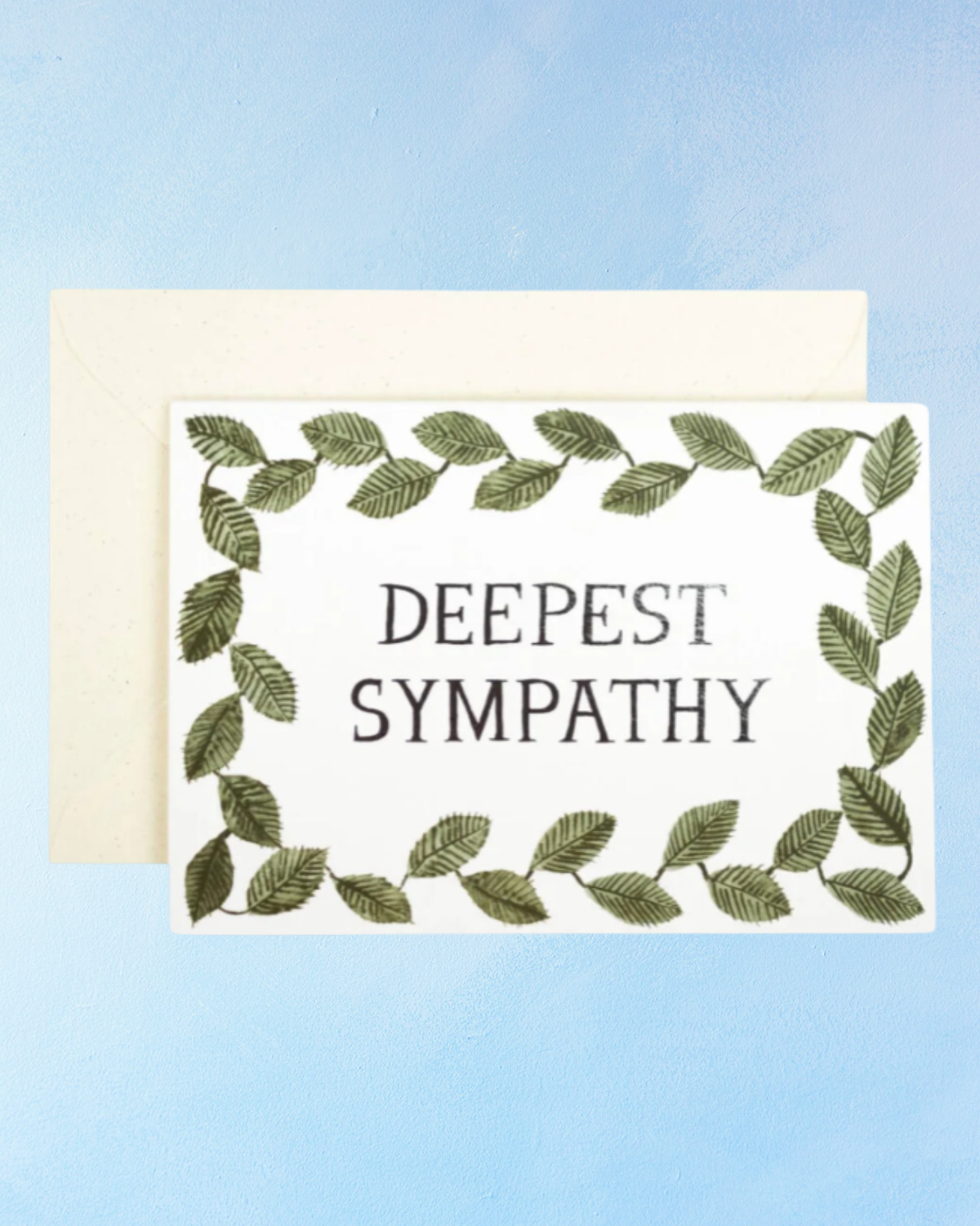 greeting card - deepest sympathy