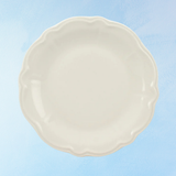 stoneware - small plate: ivory