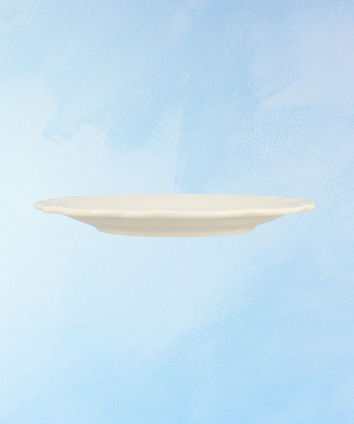 stoneware - small plate: ivory