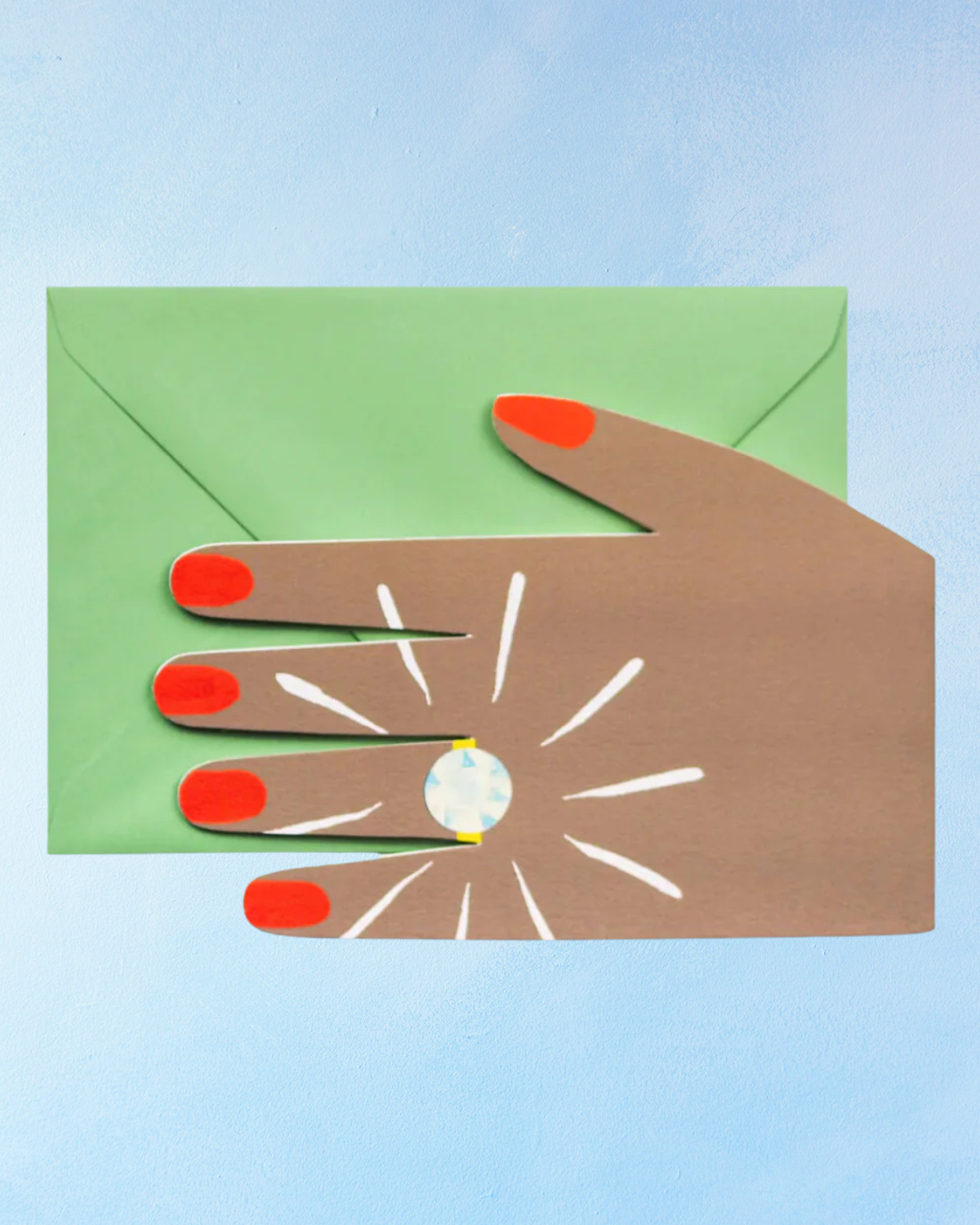 greeting card - diamond ring