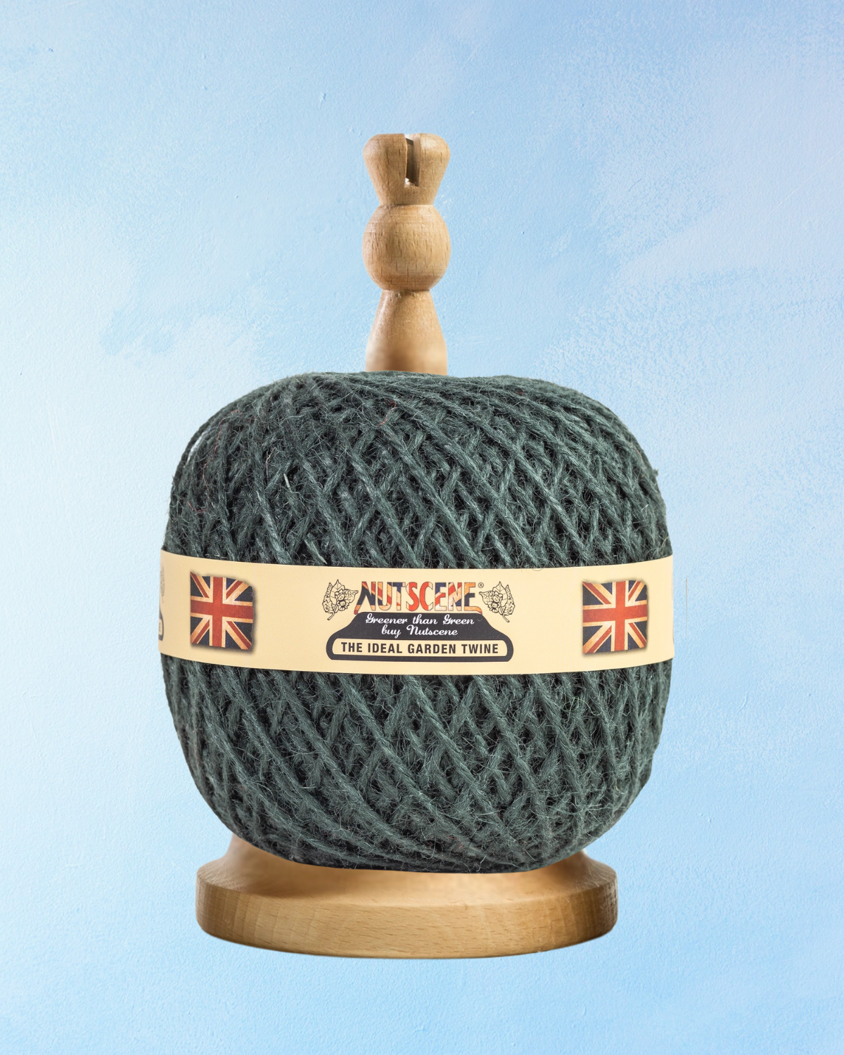 twine with dispenser - botanical green