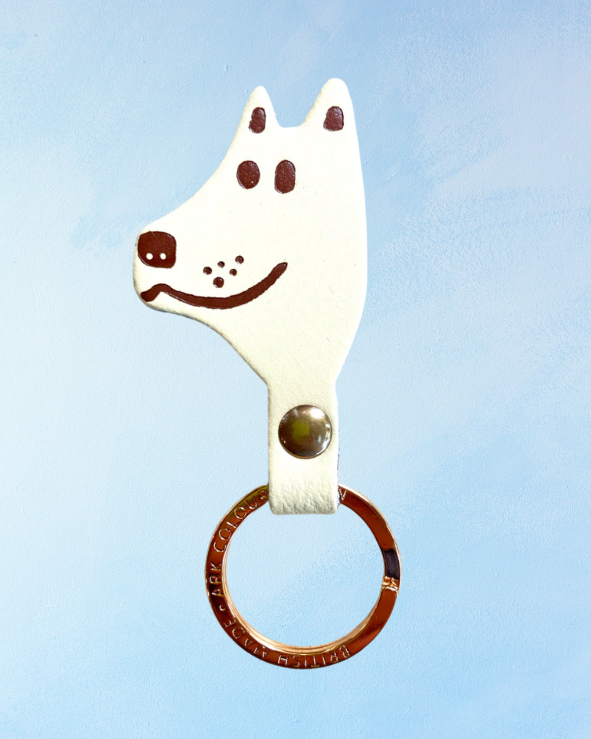 keychain - dog head