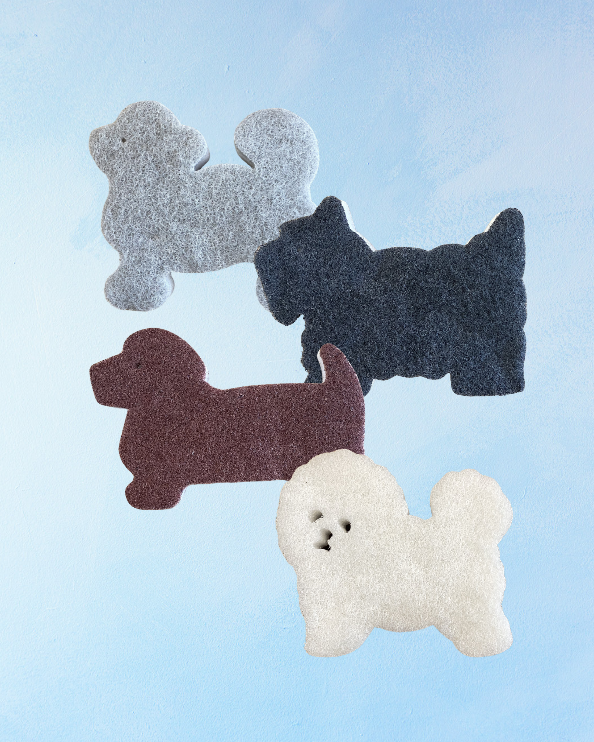 kichen sponge - dogs (multiple styles)