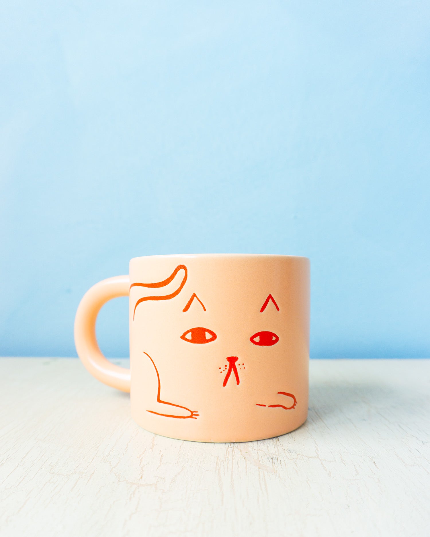 ceramic mug - cat