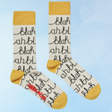 socks - blah blah