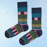 socks - multi stripe