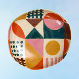 stoneware - serving bowl: painterly