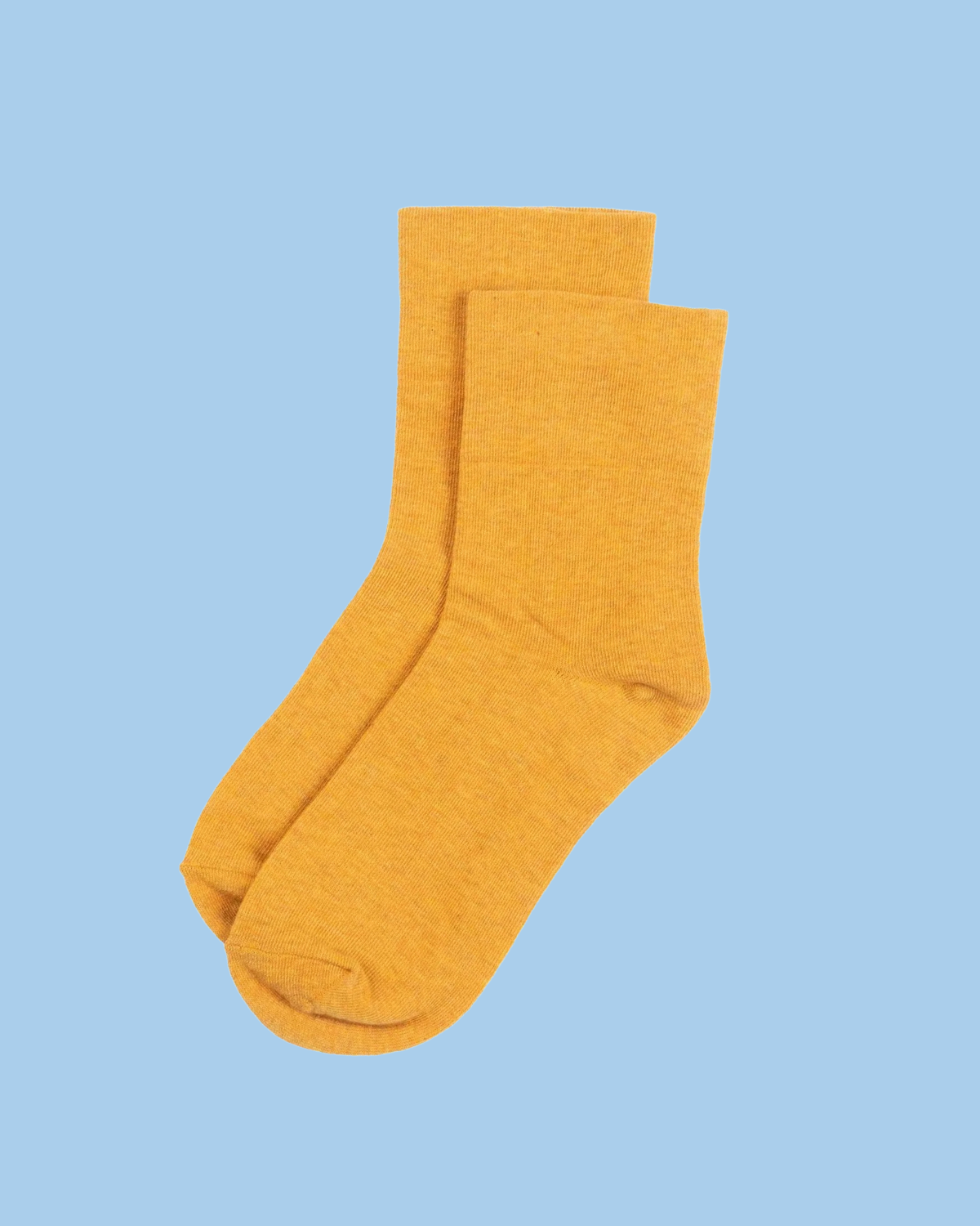 socks - sneaker - marigold