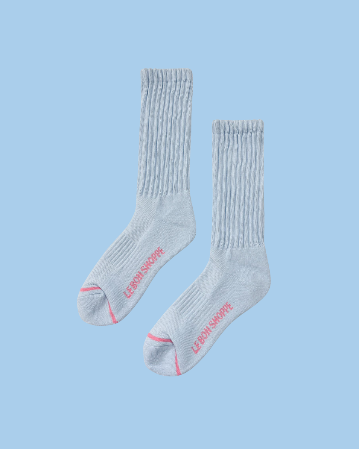 socks - ballet - baby blue
