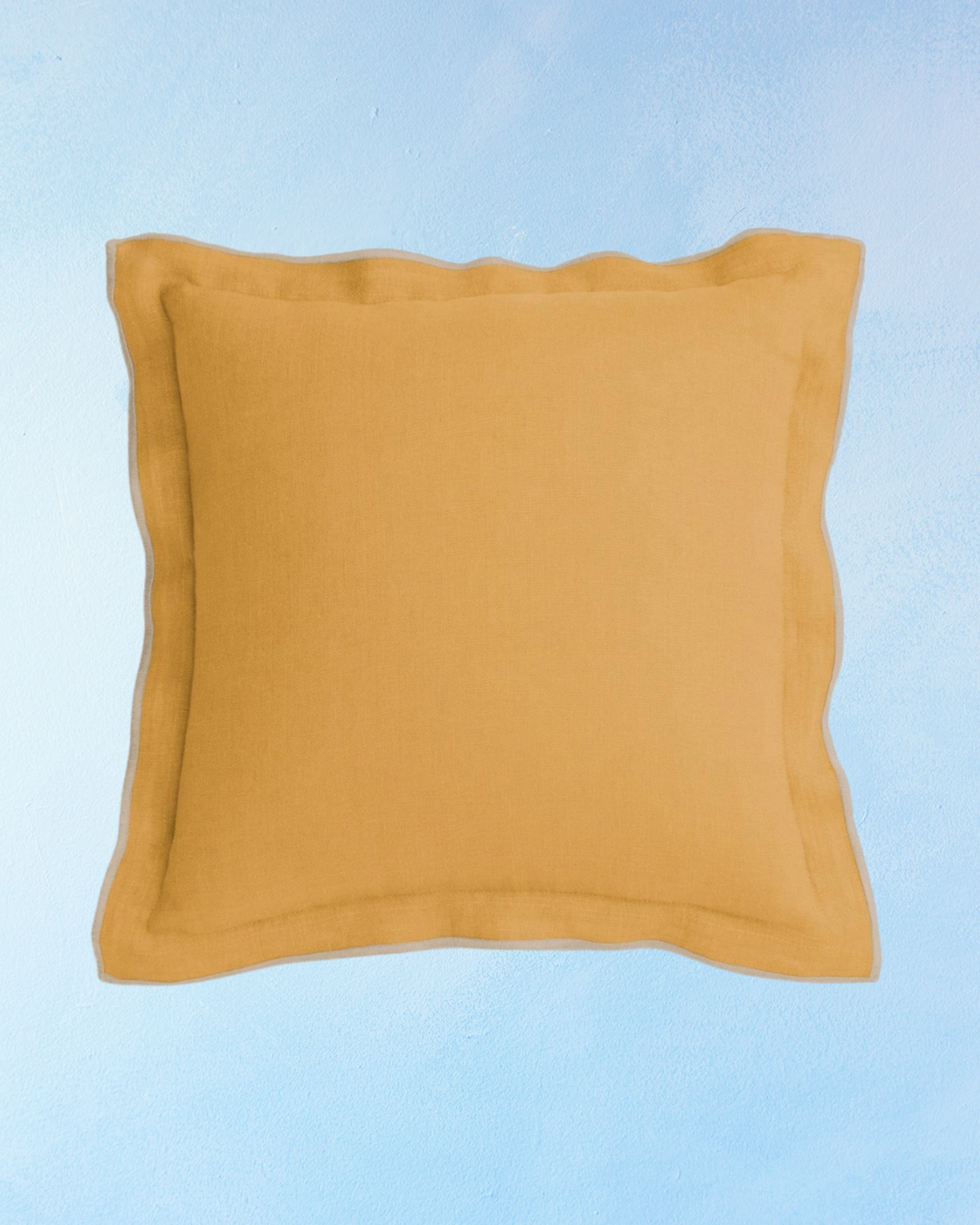 pillow - linen dusty gold