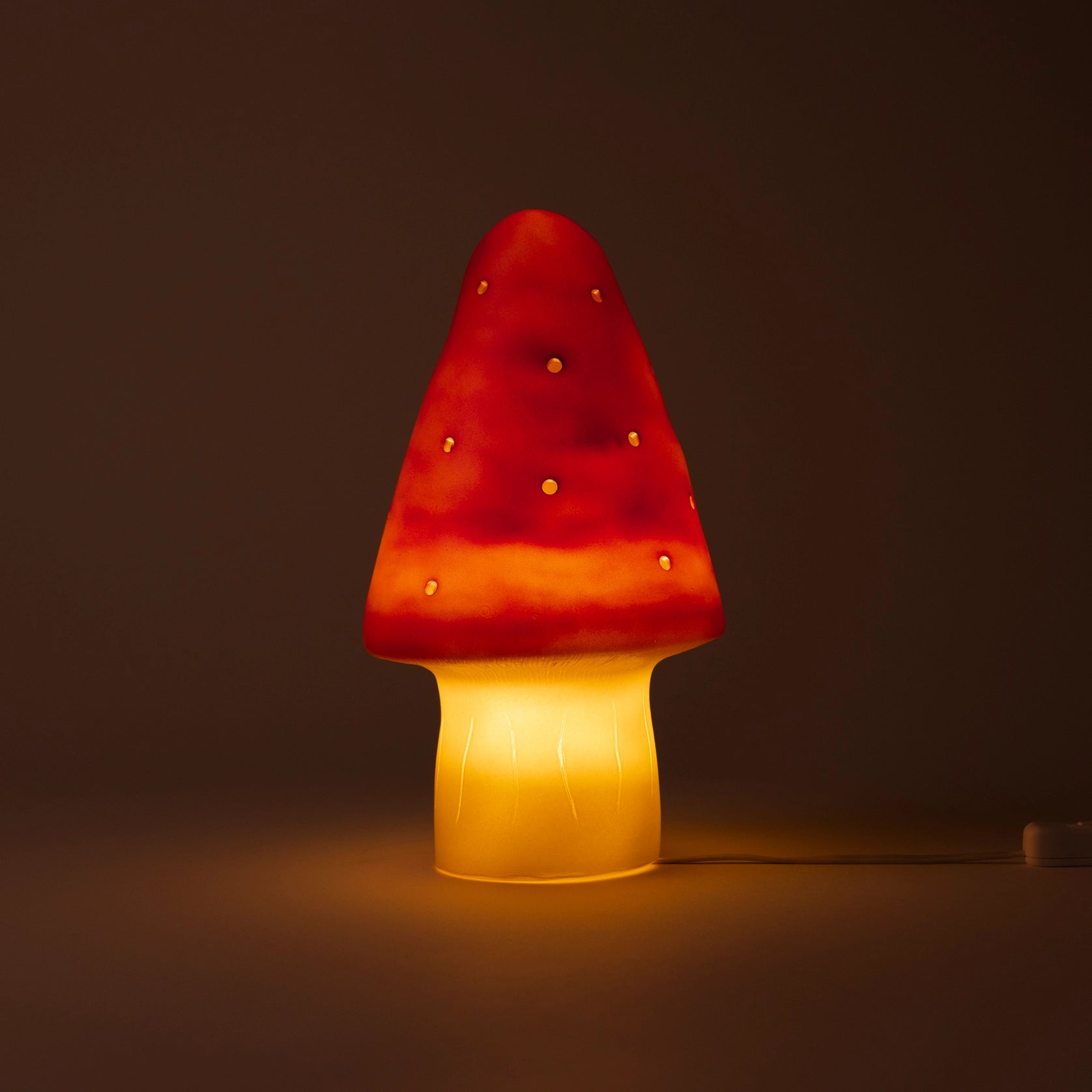 lampe de table - champignon en briques : petite