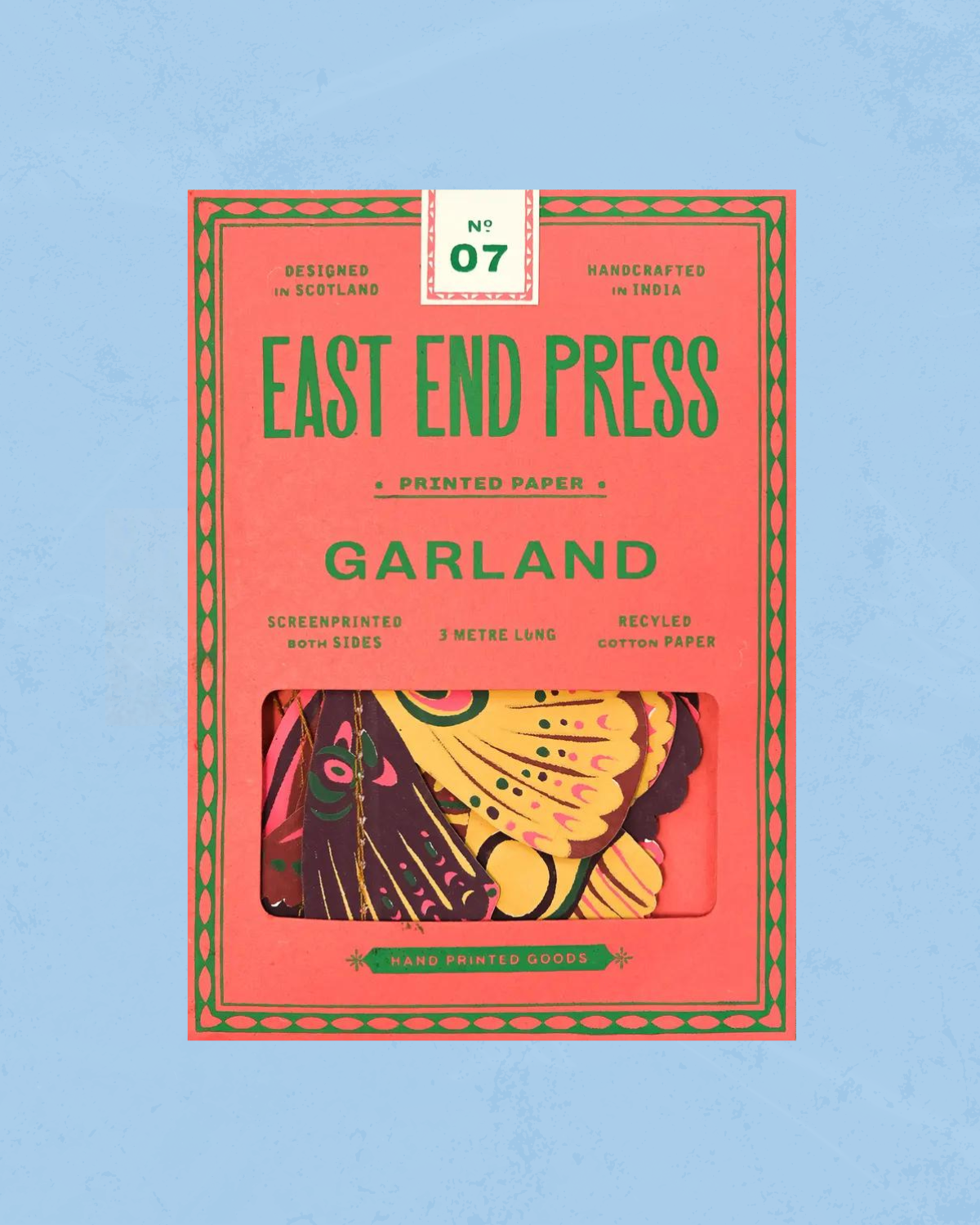 East End Press butterfly garland 