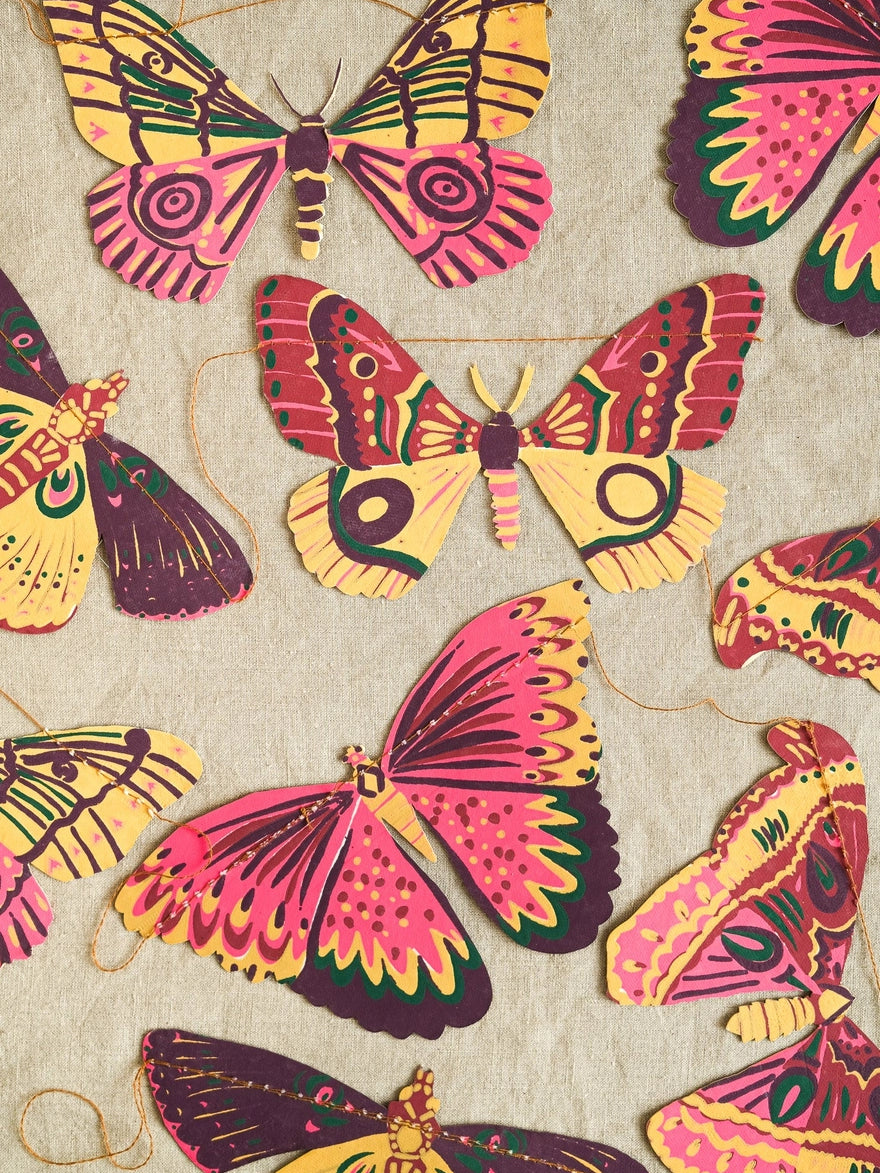 East End Press butterfly garland 