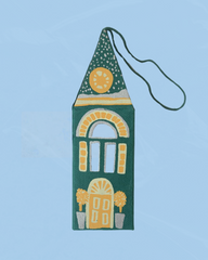 paper decoration - winter steeple