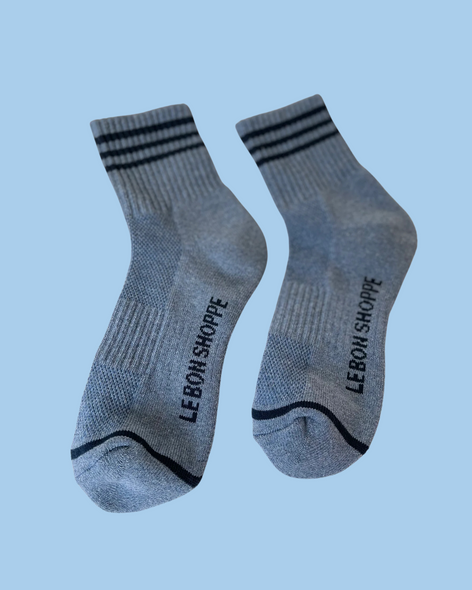 socks - girlfriend - indigo