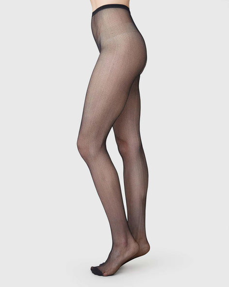 Swedish Stockings Elvira net tights black 