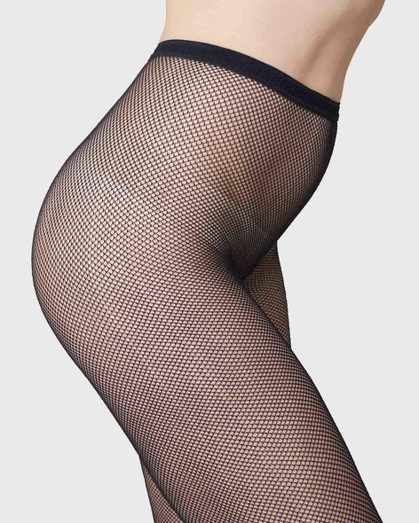 Swedish Stockings Elvira net tights black 