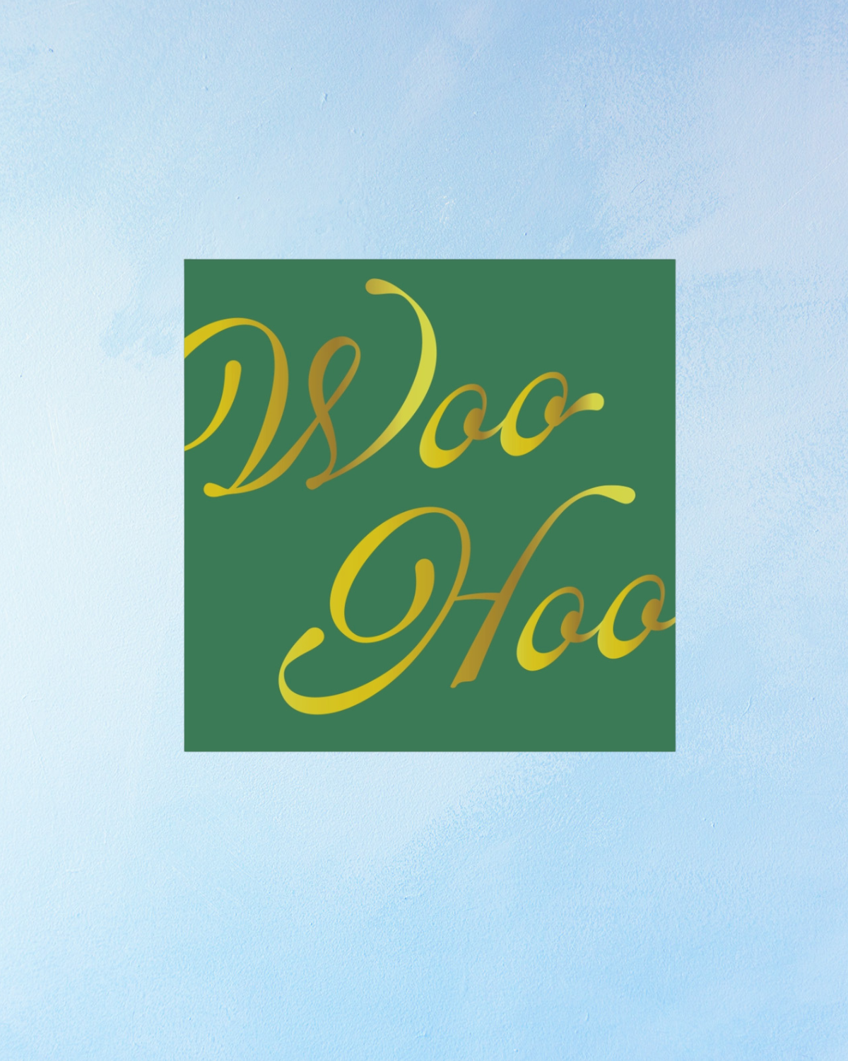 paper napkins - emerald woo hoo