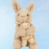 Peluche Eustache avec bébé