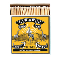 fancy matches - giraffes