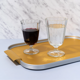 glassware - faceted water glass
