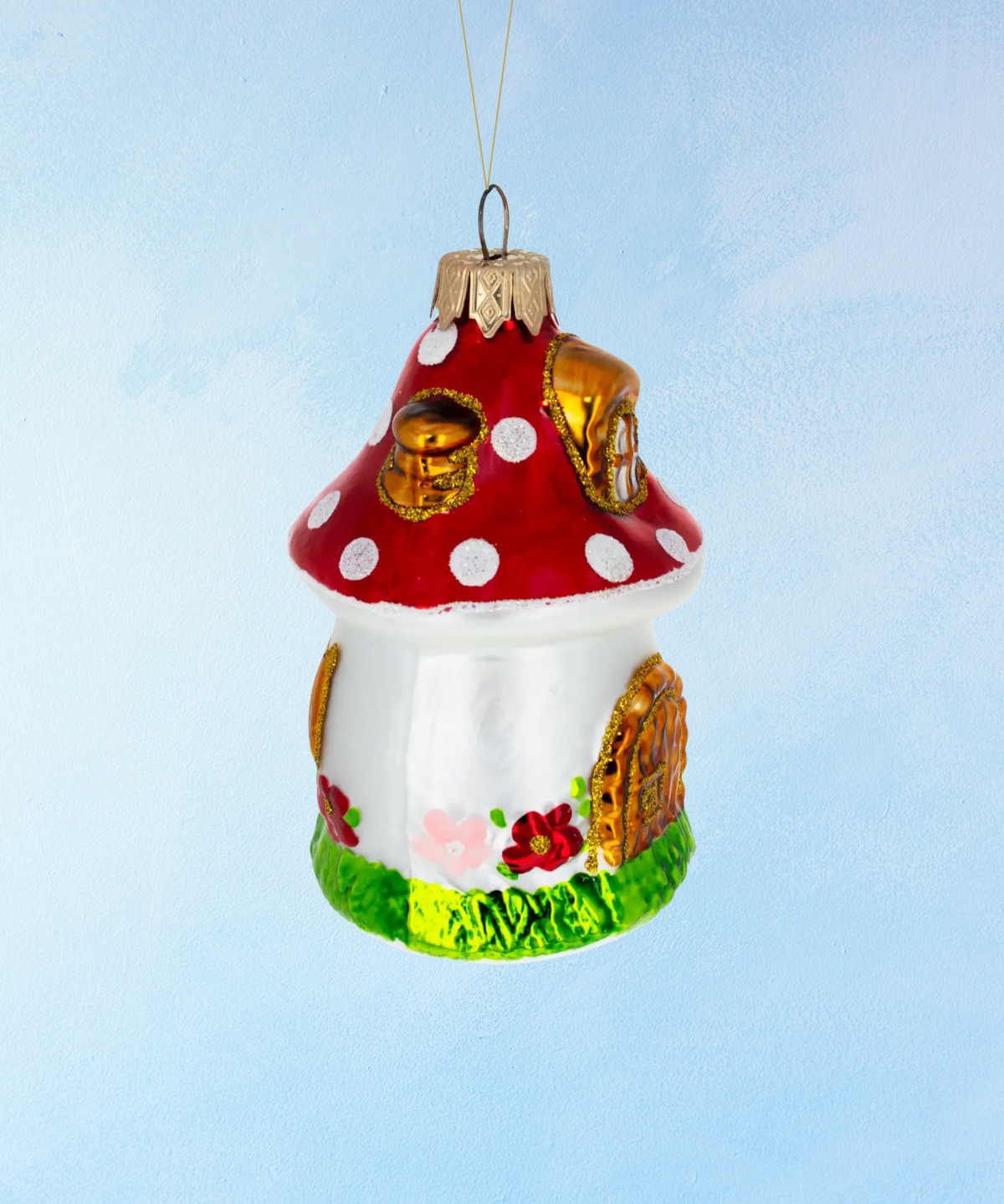 ornament - fairy mushroom house