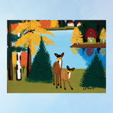 maud lewis magnet- assorted