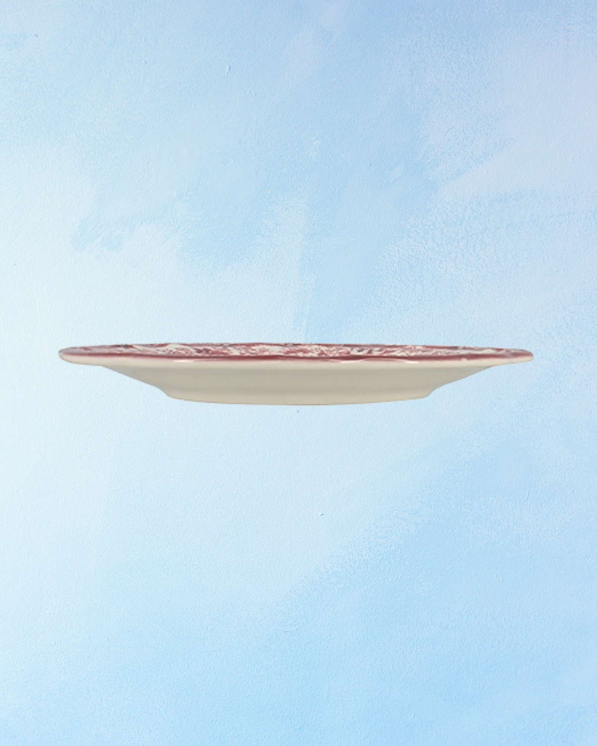 dinnerware - pink faustine - dessert plate