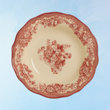 vaisselle - faustine rose : assiette creuse