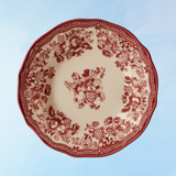 vaisselle - faustine rose : assiette plate