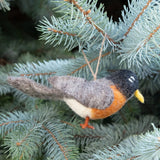 ornement - oiseau en feutre (plusieurs modèles)
