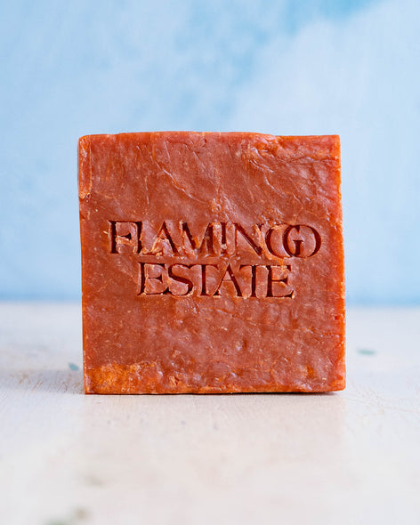 Flamingo estate roma heirloom tomato soap brick
