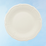 stoneware - dinner plate: ivory