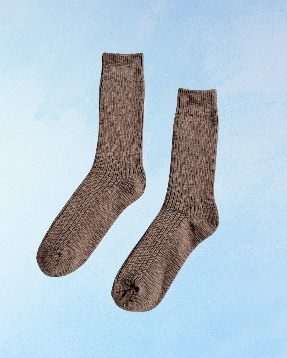 socks - cottage - flax