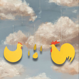 Family of chickens Flensted Mobile