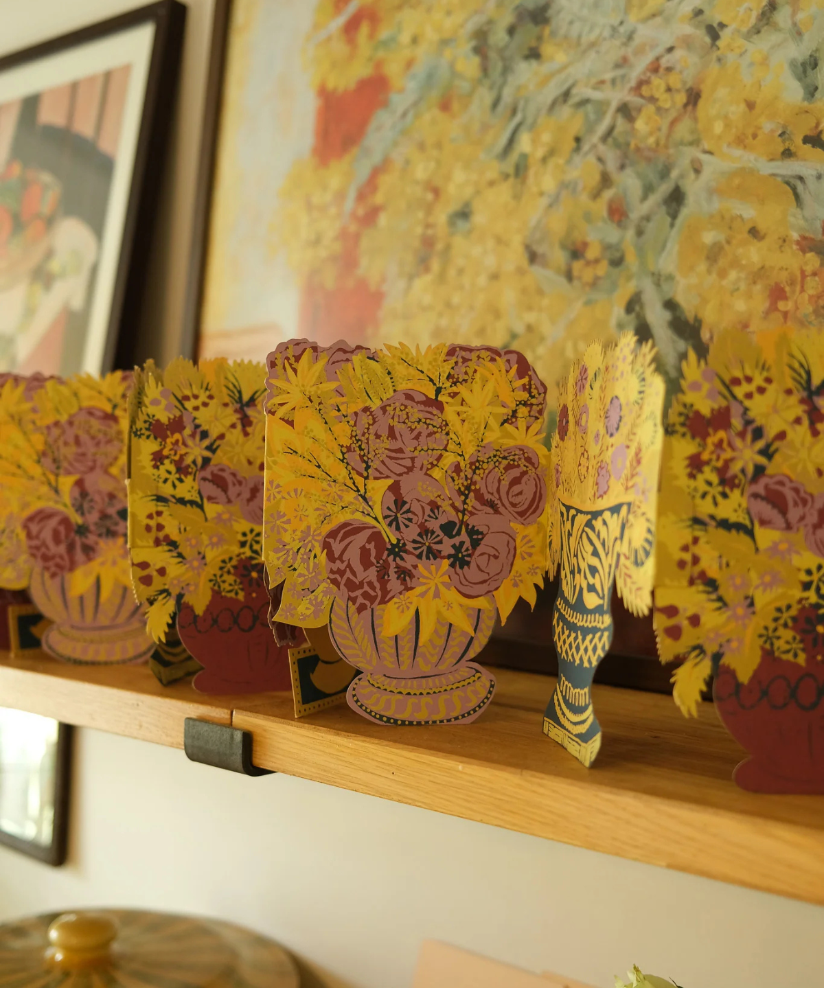 garland - bloomsbury vases concertina