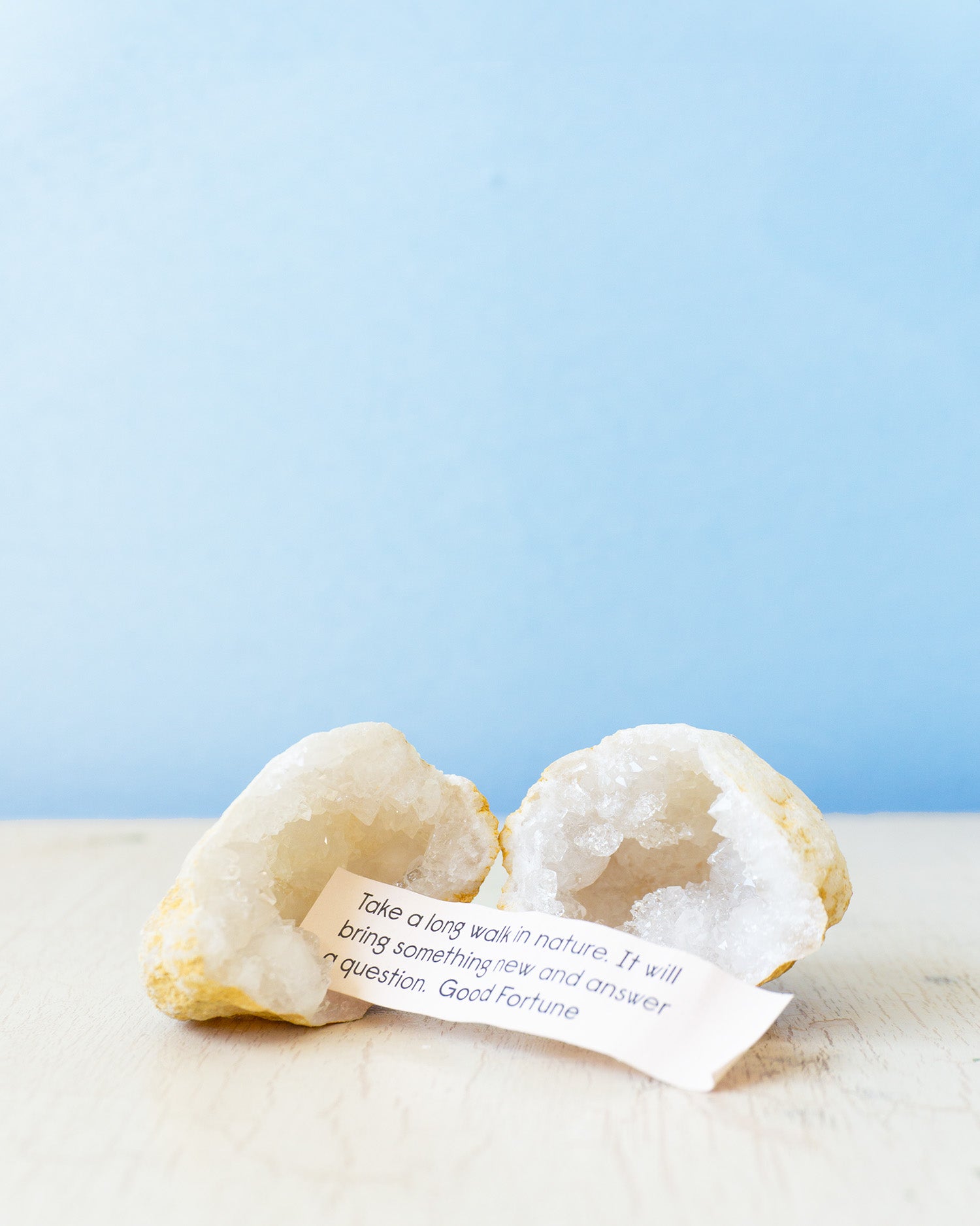 fortune crystal geode