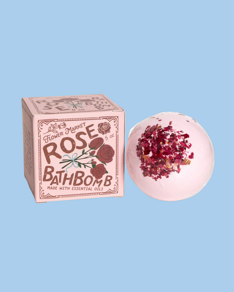 rose bath bomb