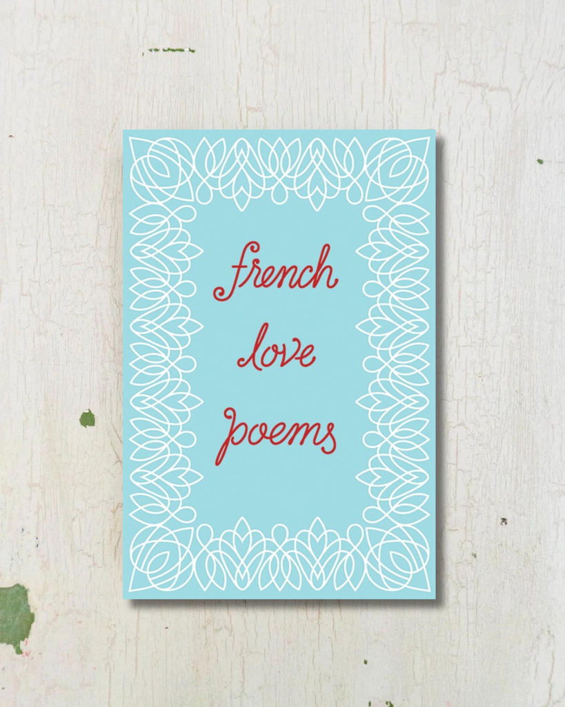 book - french love poems