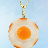 keychain - uncanny fried egg
